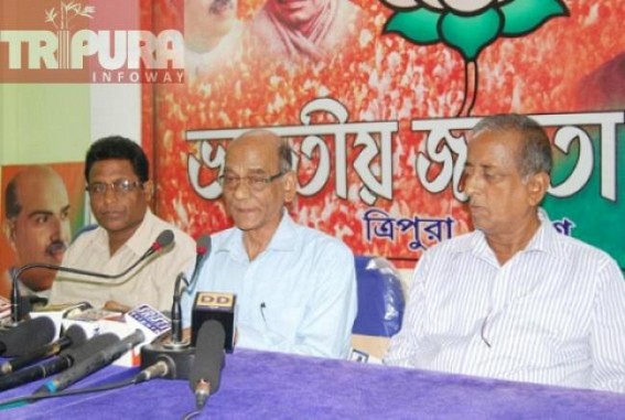 BJP asks Congress for electoral alliance in Tripura